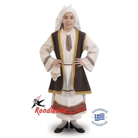 Παραδοσιακή φορεσιά Ελληνοπούλα - Σουλιώτισσα S-M-L