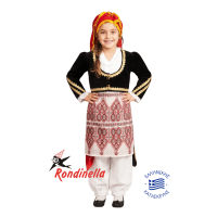 Παραδοσιακή στολή Κρητικοπούλας Νο 12-14