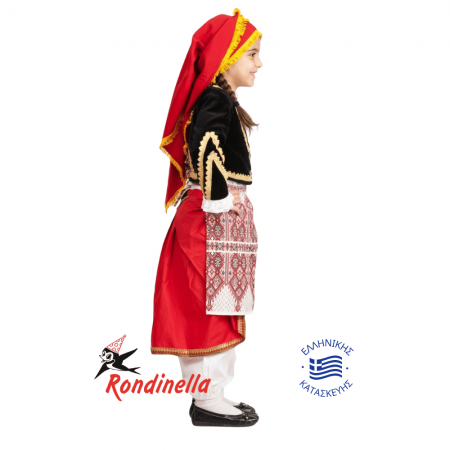 Παραδοσιακή στολή Κρητικοπούλας Νο 12-14
