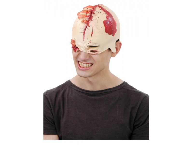 Λάτεξ Μάσκα 2/4 Με Αίμα Και Πληγές