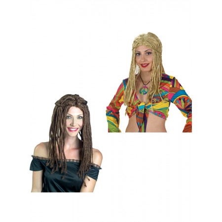 Περούκα Χίπισσας Ράστα