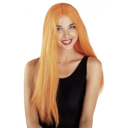 Πορτοκαλί Περούκα 60εκ.