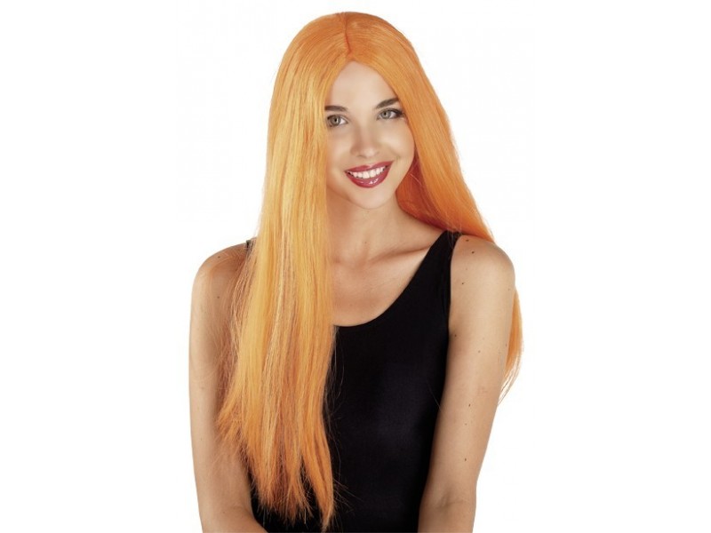 Πορτοκαλί Περούκα 60εκ.