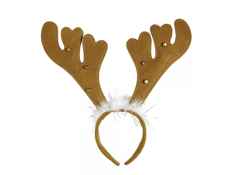 Στέκα Κέρατα Ταράνδου Με Κουδουνάκια