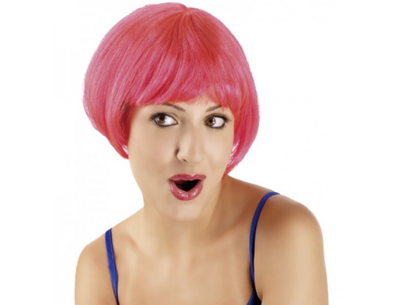 Περούκα Καρέ Νέον Κόκκινη