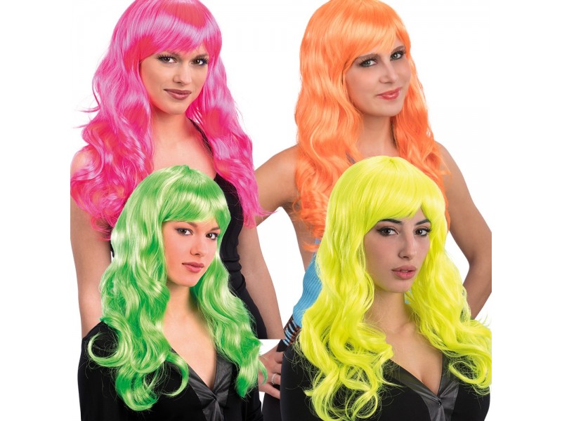 Περούκα Fluo Με Φράντζα