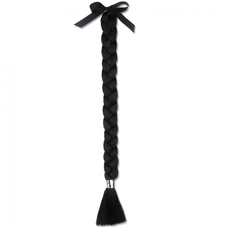 Κοτσίδα Πλεξούδα Μαύρη