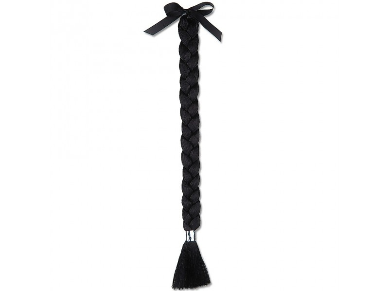 Κοτσίδα Πλεξούδα Μαύρη