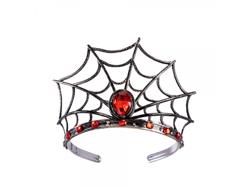 Στέκα Ιστός Αράχνης με Κόκκινη Πέτρα