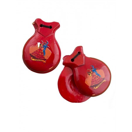 Καστανιέτες Ξύλινες 2 Σετ