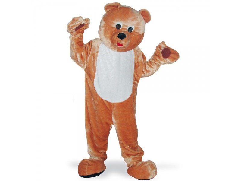 Στολή Μασκότ Αρκούδα Καφέ