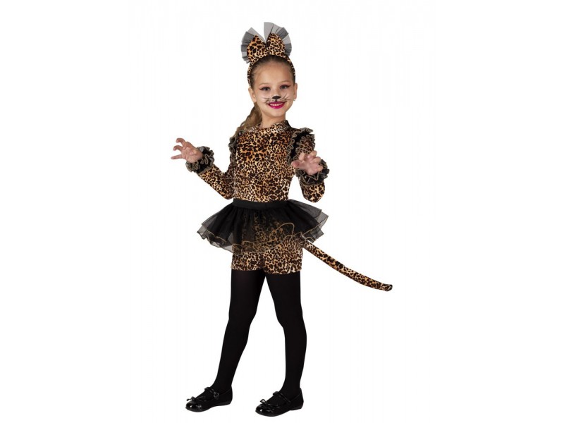 Παιδική Στολή Animal Ballerina Καφέ