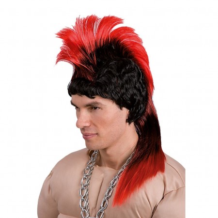 Περούκα Πανκ Κόκκινη