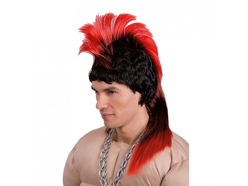 Περούκα Πανκ Κόκκινη