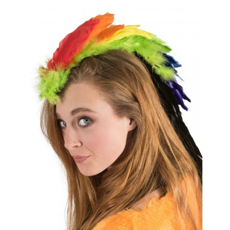 Στέκα Παπαγάλου Φτερά Πολύχρωμα