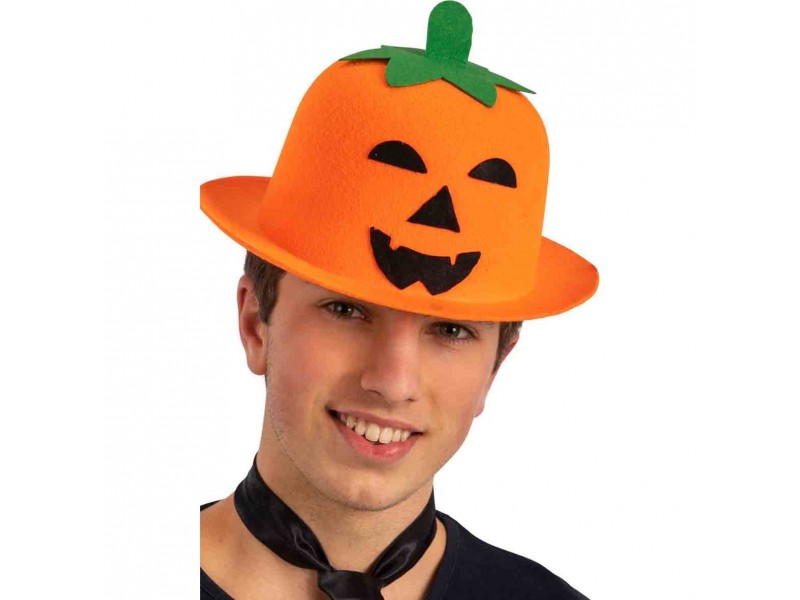 Καπέλο Κολοκύθα Halloween Τσόχινο