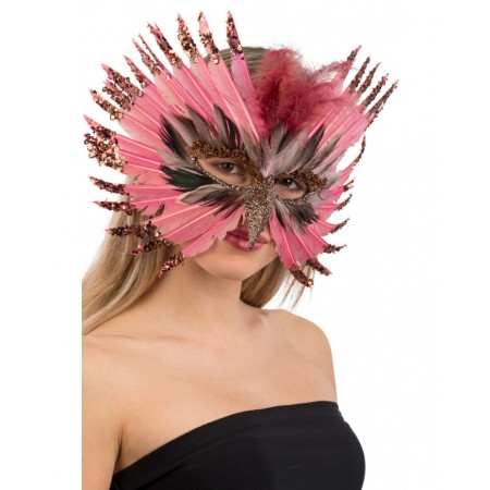 Μάσκα Προσώπου Με Ράμφος Και Φτερά