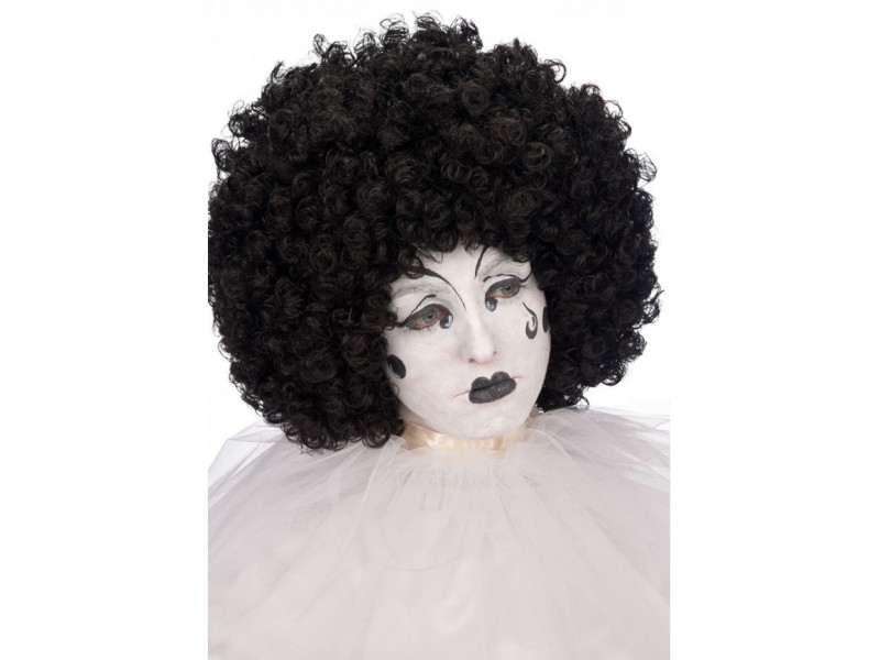 Περούκα Αφάνα Μαύρη Κατσαρή