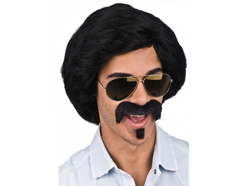 Περούκα Ανδρική Μαύρη