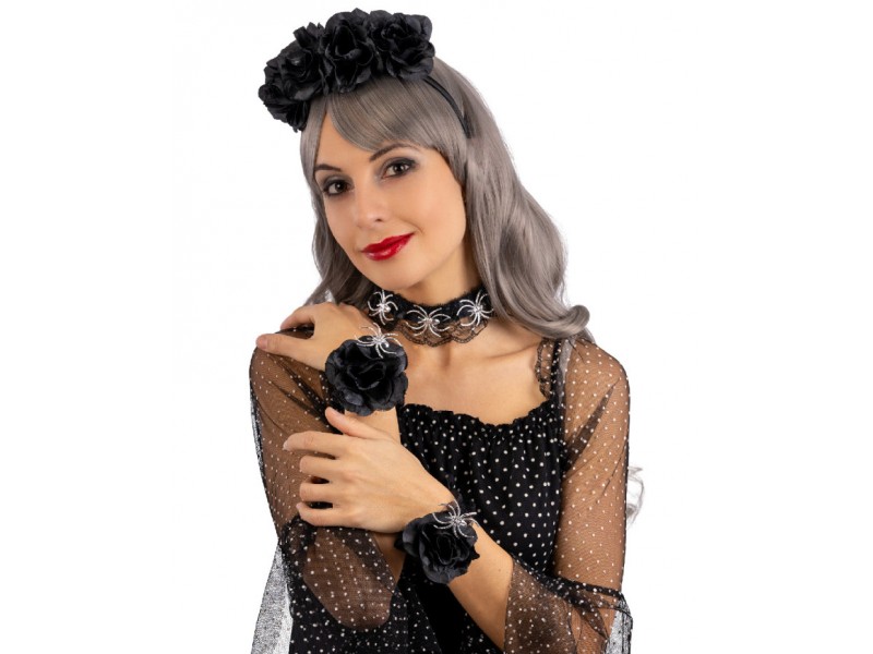 Σετ Μεταμφίεσης Black Halloween