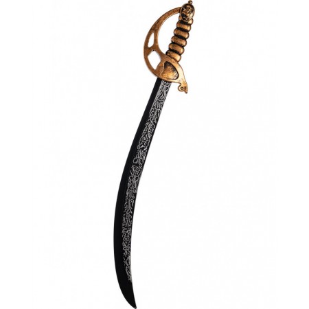 Σπαθί Πειρατή Με Χρυσή Λαβή 66cm