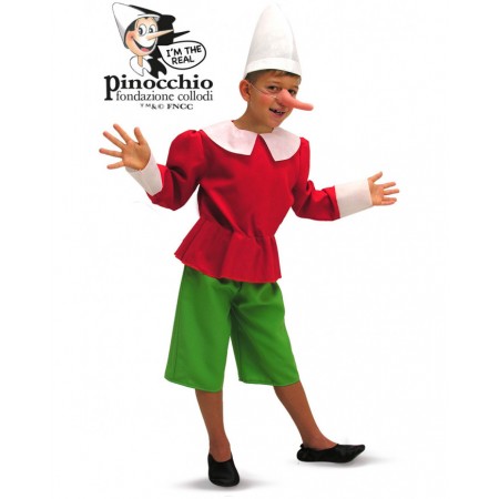 Παιδική Στολή Πινόκιο 4 - 5 Ετών Αυθεντική