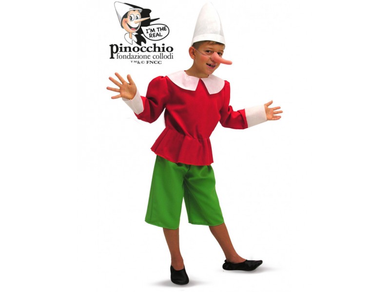 Παιδική Στολή Πινόκιο 6 - 7 Ετών Αυθεντική