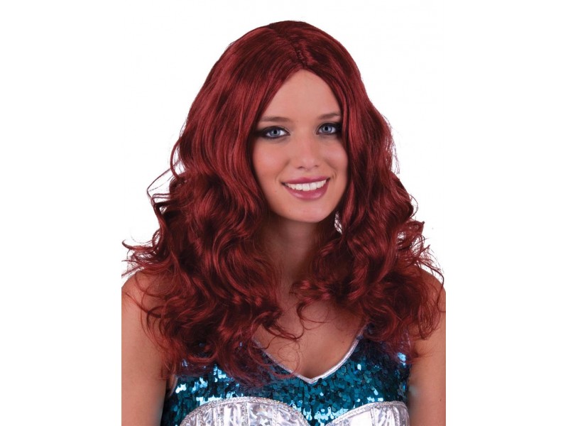 Περούκα Γυναικεία Καστανή Με Χωρίστρα Γοργόνα