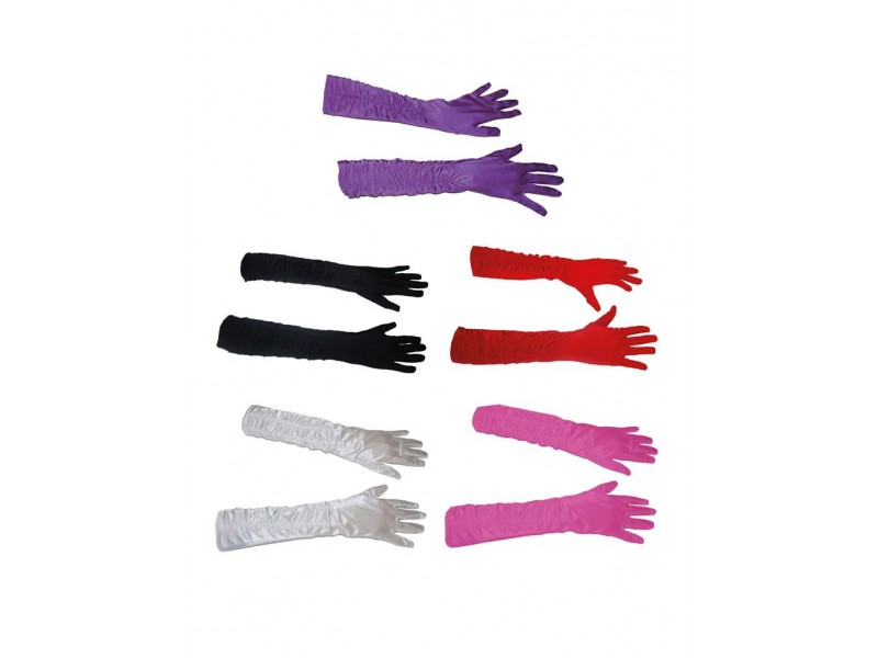 Γάντια Με Σουρα 46cm Διάφορα Χρώματα