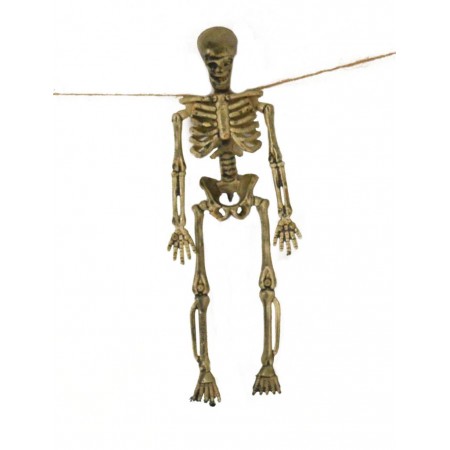 Γιρλαντα Halloween 120cm Με 4 Σκελετούς 15cm