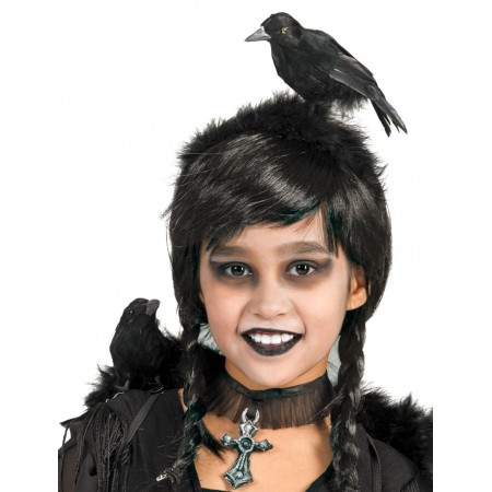 Στέκα Halloween Με Διακοσμητικό Κοράκι