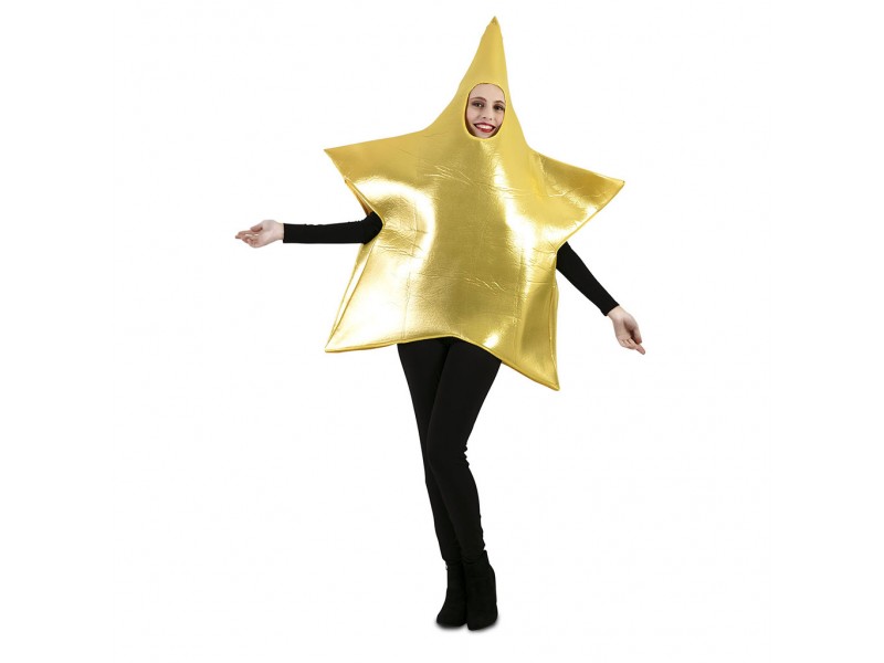 Στολή Χριστουγεννιάτικη Αστέρι Χρυσό Ενηλίκων