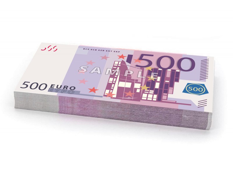 Ψεύτικα χαρτονομίσματα 500 ευρώ 100 τεμ ΣΕΤ