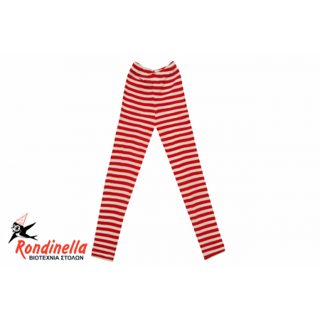 Παιδικό Κολάν Ξωτικού κόκκινο λευκό ριγέ