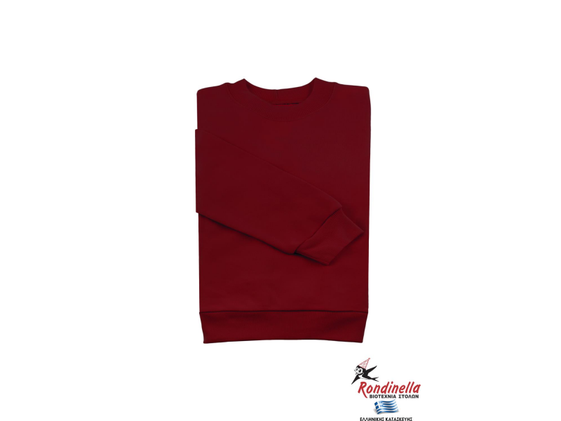 Φούτερ μπορντό παρέλασης