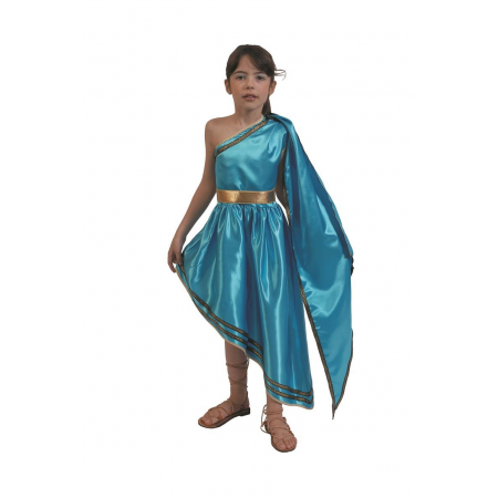 Στολή Αρχαία Ελληνίδα (τιρκουάζ λοξό)