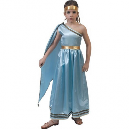 Στολή Αρχαία Ελληνίδα (σιέλ μακρύ)