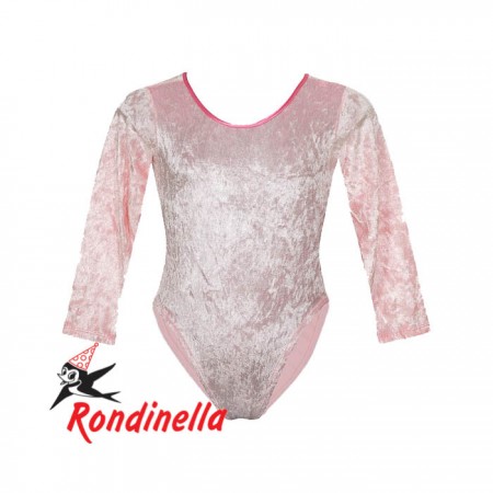 Παιδικό κορμάκι βελουτέ ροζ